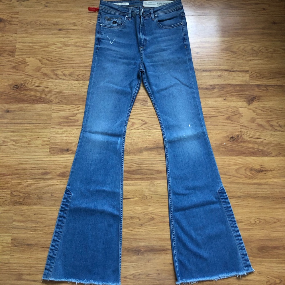 High-Rise Flare Jeans